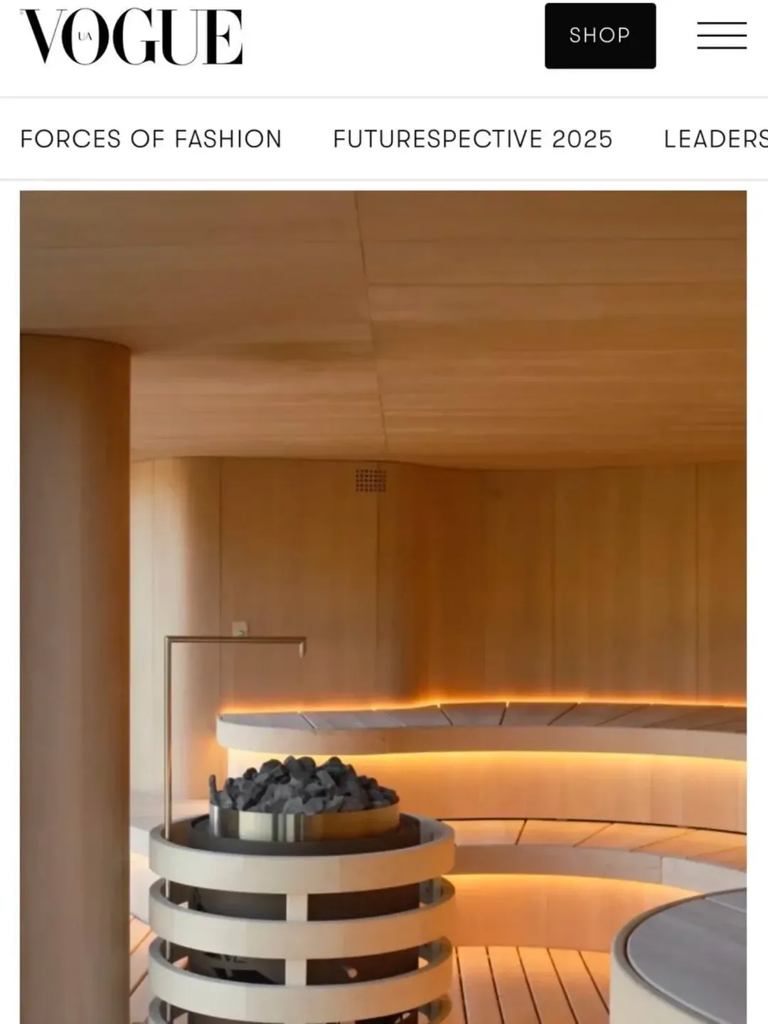Prestige Comfort у Vogue: наш проєкт Mountain Residence Wellness & Spa